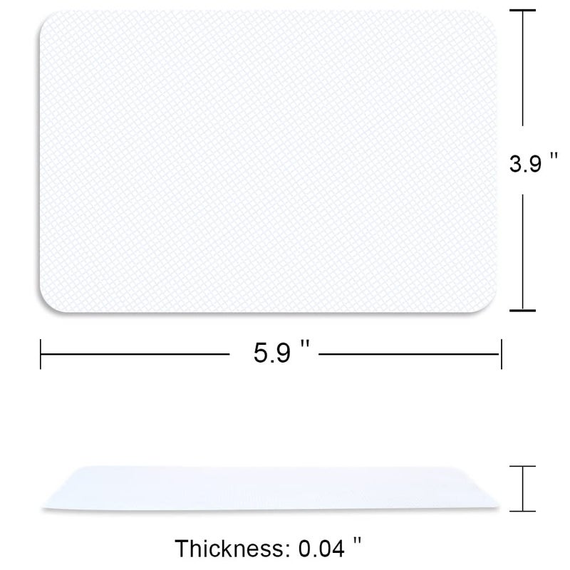 Dr.Foot Dr. Foot Shoe Sole Protectors for high-Heels, Self Adhesive Silicone Non-Slip Shoes Cover Bottoms for Women (Clear) - Image 3