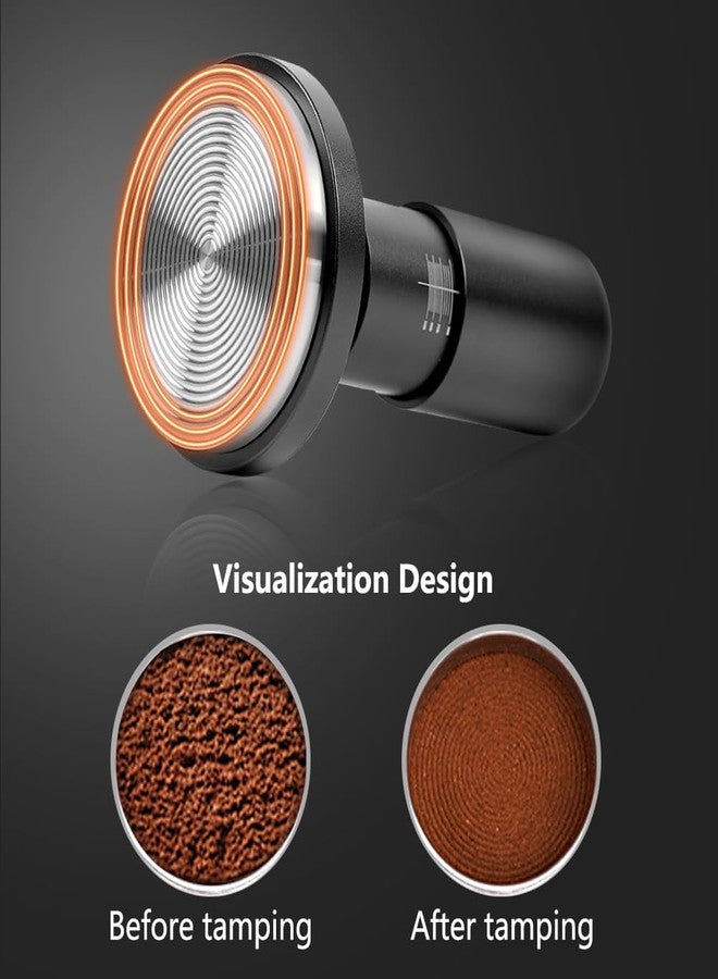 Sccodyero 51mm Calibrated Espresso Tamper, Coffee Tamper with 20-35lbs Adjustable Pressure Feature, Calibrated Tamper with Reliable Materials, Anodized Aluminum Handle and Stainless Steel Base - Image 4