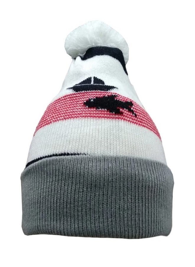 ROL Reoutlook Winter Kids Cap/Winter Woolen Caps for Boy/Winter Woolen Caps Girl Grey - Image 1