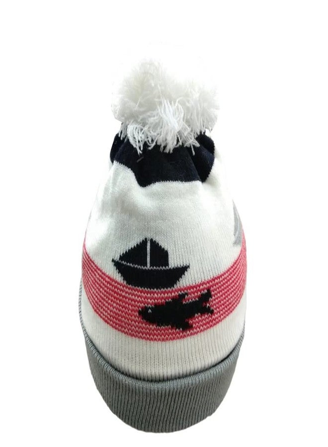 ROL Reoutlook Winter Kids Cap/Winter Woolen Caps for Boy/Winter Woolen Caps Girl Grey - Image 3