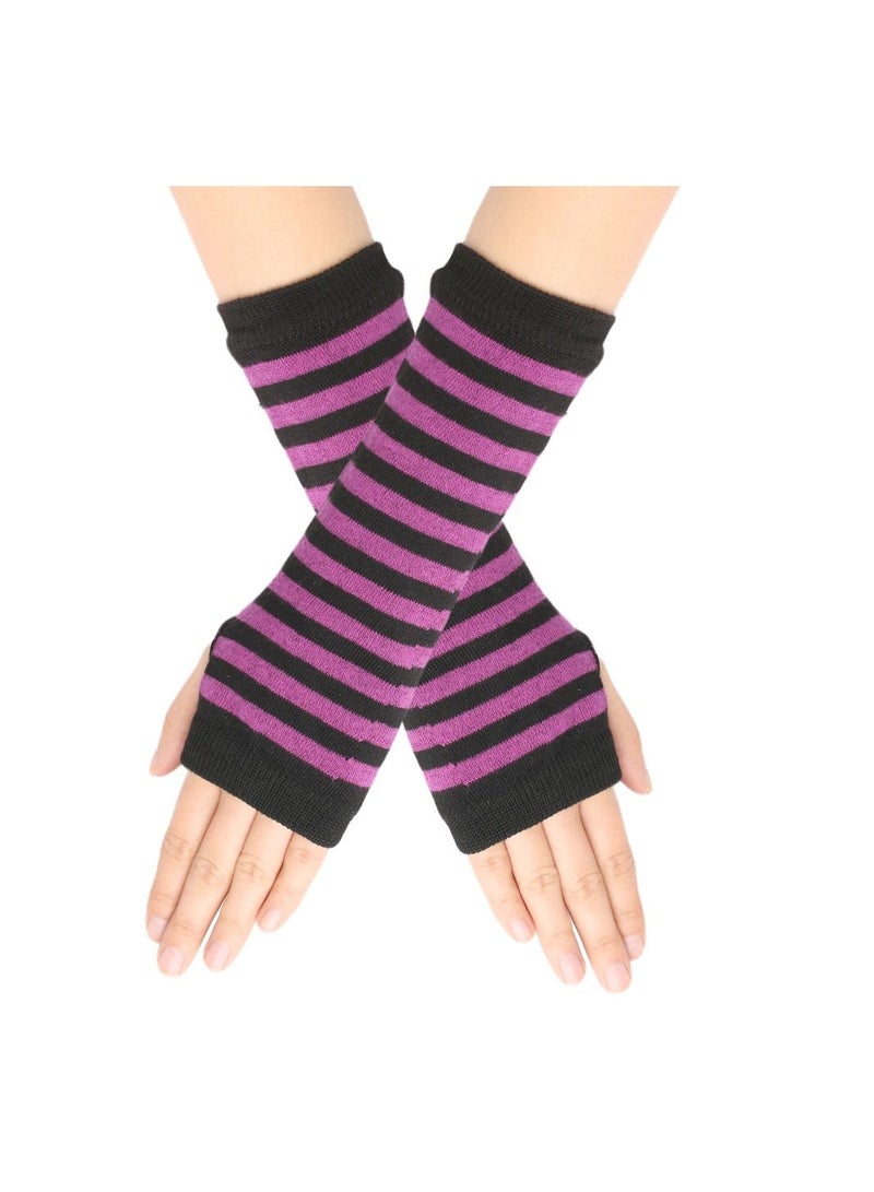 Loquat Fingerless Cotton Gloves Sleeves 