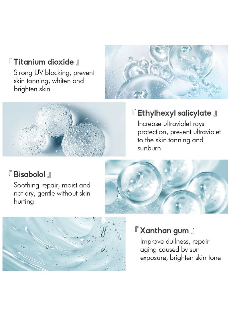 Vibrant Glamour 50 جرام كريم تبييض واقي من الشمس، كريم تفتيح البشرة، لوشن شمسي مضاد للشمس، كريم تبييض مشروع الشمس، عامل حماية من الشمس 50، الأشعة فوق البنفسجية فئة B، حمض الكوجيك الطبيعي، كريم تجديد الكولاجين وتبييض البشرة - Image 5