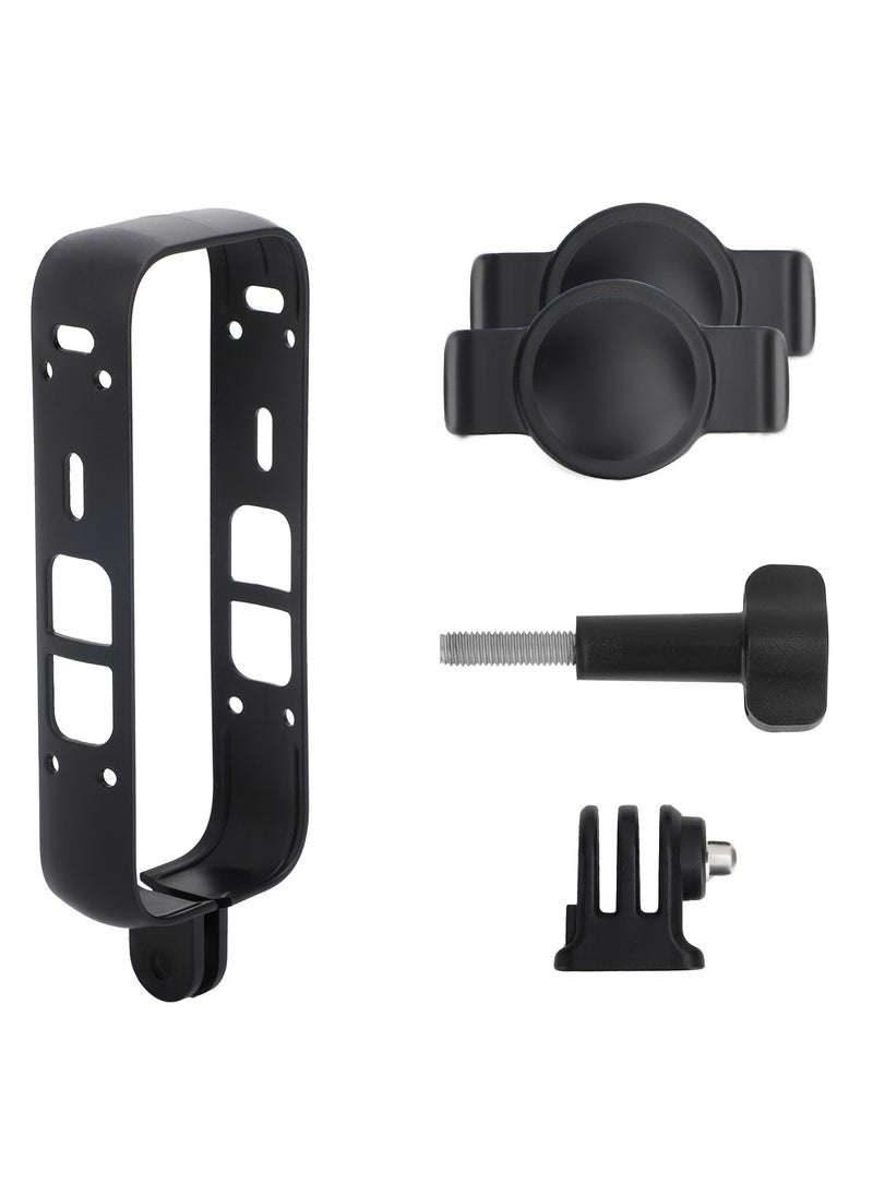 SYOSI Cover for Insta360 X3, Protective Frame Cage Lens Guard Cover, Camera Screen Protector Cover Cap Aluminum Housing Cage Camera Accessories Kit  - Image 1