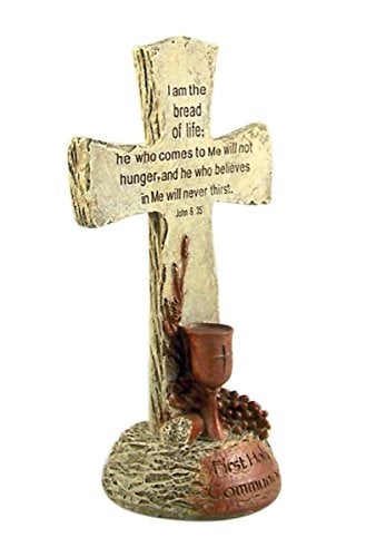 Autom Bread of Life First Communion Standing Cross - Image 2