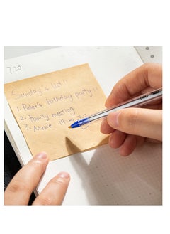 Deli 12-Piece Think Q1 Ballpoint Pen 0.7mm Tip Blue Ink  - Image 3