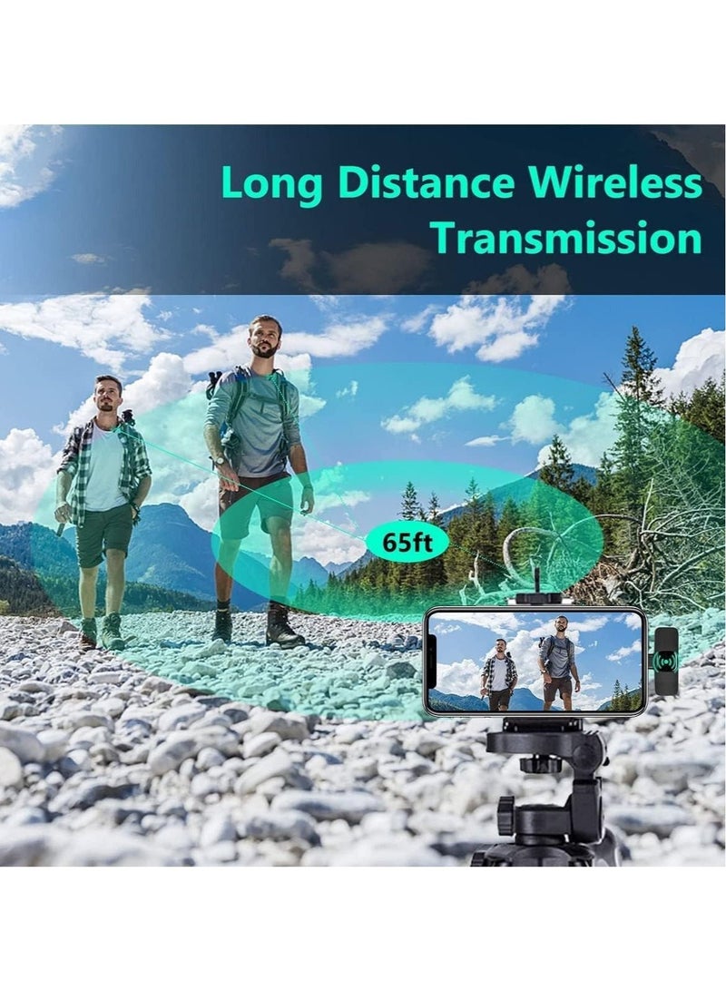 Wireless Lavalier Microphone for iPhone iPad, Plug-Play Wireless Mic for Recording, Live Stream, YouTube, TikTok, Facebook - Image 4