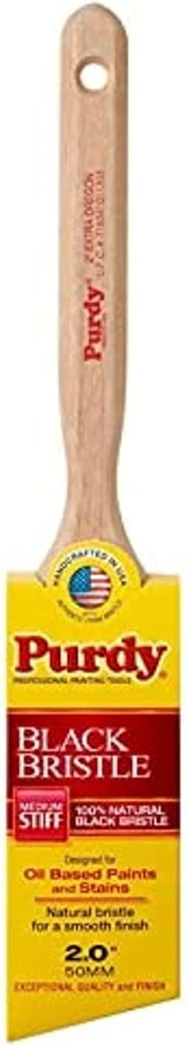 Purdy 2 Purdy 144116020 Extra Oregon Angled Sash Paint Brush Black China Bristle - Image 1