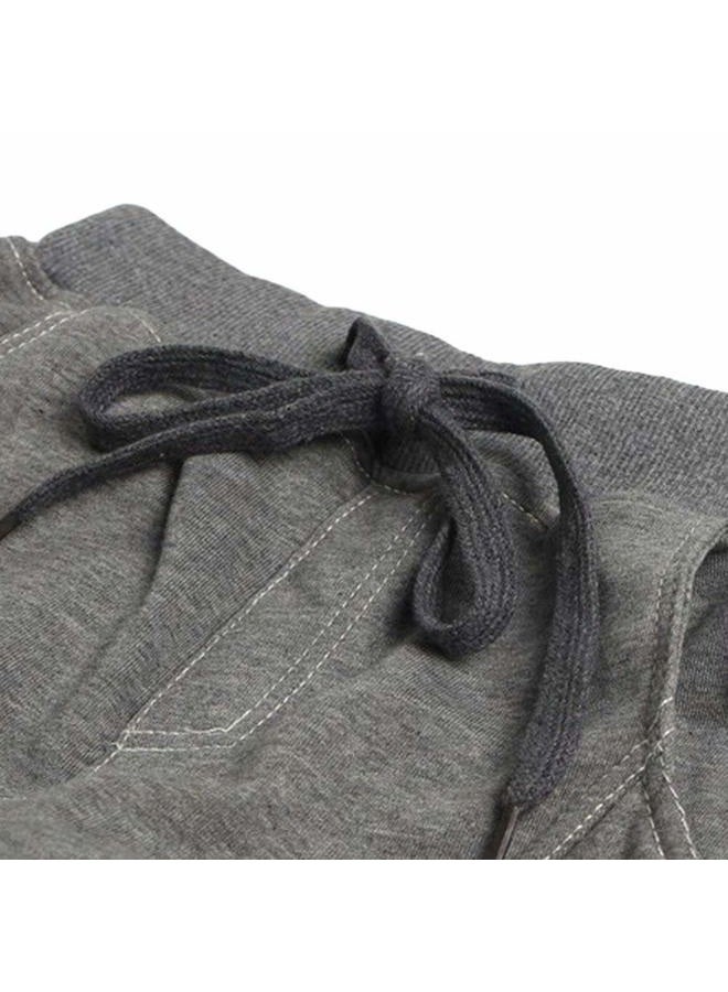 BINPAW Boys' Kids Cotton Pull On Active Sports Basic Jogger Sweat Pants, Grey, Age 11T-12T (11-12 Years) = Tag 160 - Image 4
