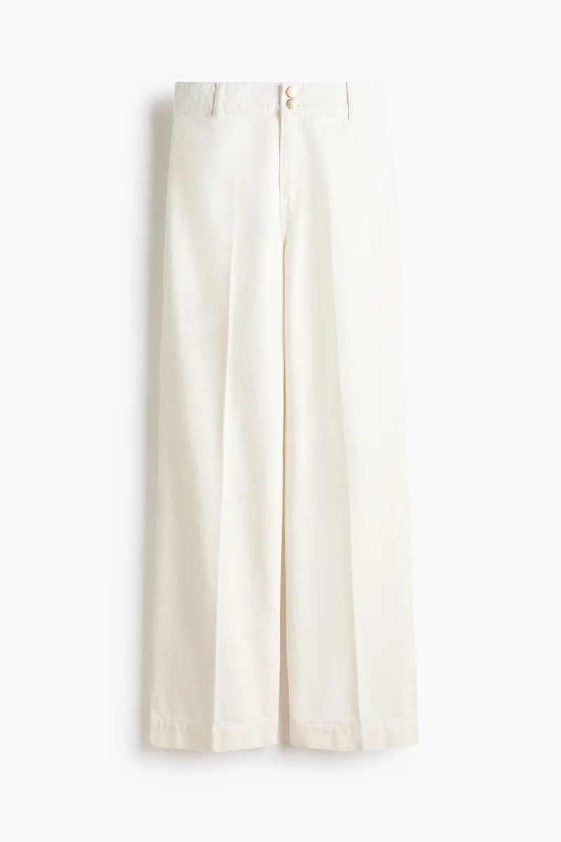 H&M  Wide High Waist Jeans for Women | Best Price UAE