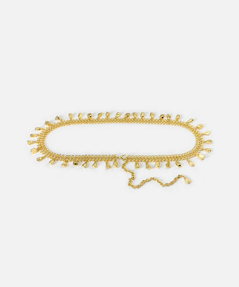 ايبيكيول Dangling Detail Metal Belt