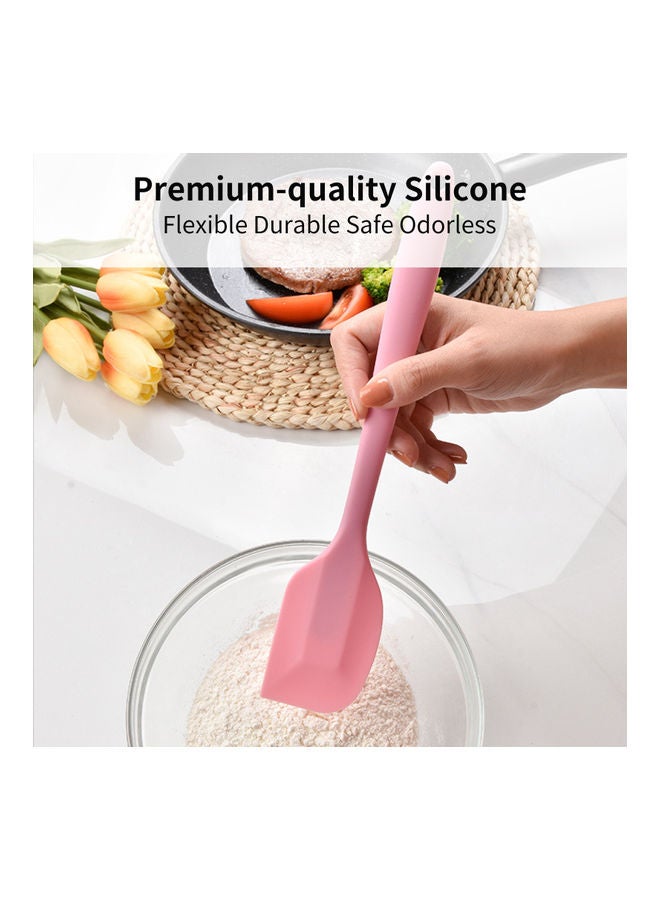 NIBEMINENT 5-Piece Kitchen Cooking Utensil Set Red - Image 2