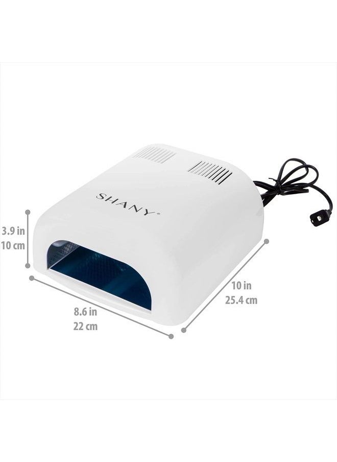 Shany 36W Nail Dryer UV Lamp/Light For Acrylic, Gel Polish & Nail Curing, Sliding Tray & Timer Setting, SPA Equipment  - Image 4