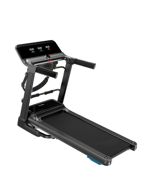 1-14 km/h Small Home Treadmill, Foldable, Multi-Functional, Silent, Suitable for Home Indoor Gym Use 150*68*118CM