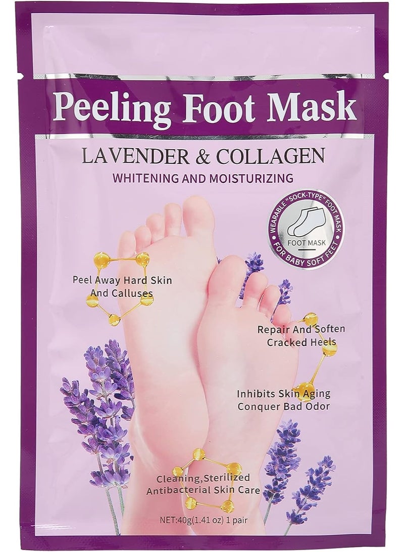 جوانجينج قناع تقشير القدمين باللافندر والكولاجين - Image 1