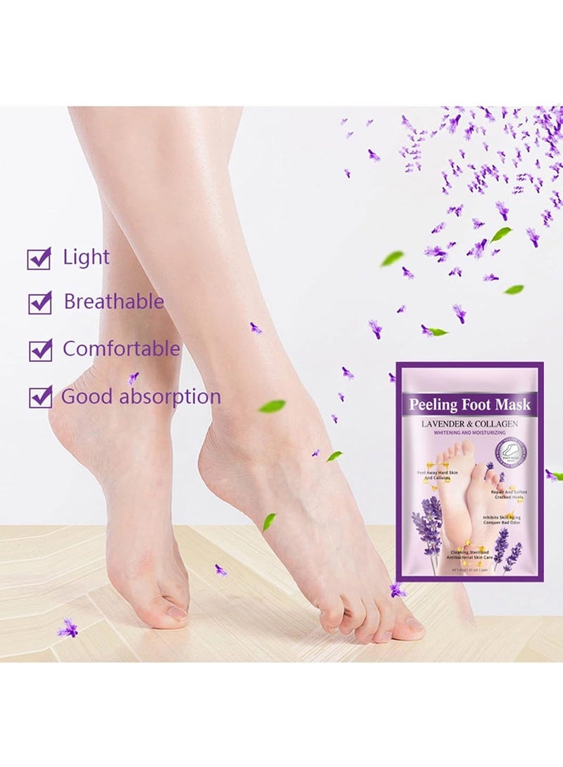 جوانجينج قناع تقشير القدمين باللافندر والكولاجين - Image 5