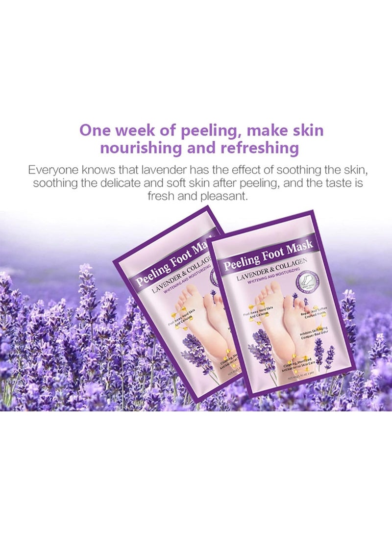 جوانجينج قناع تقشير القدمين باللافندر والكولاجين - Image 3