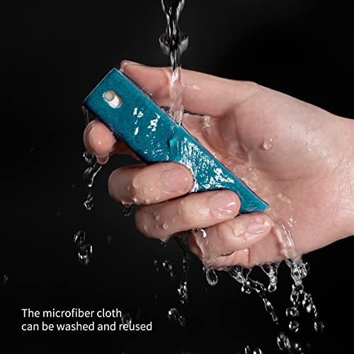 CLICK CLEAN Screen Cleaner, Fingerprint Proof Screen Cleaner Spray, All-in-One Cleaner with Microfiber and Shell for All Phones, Laptop and Tablet Screens (Blue) - Image 3