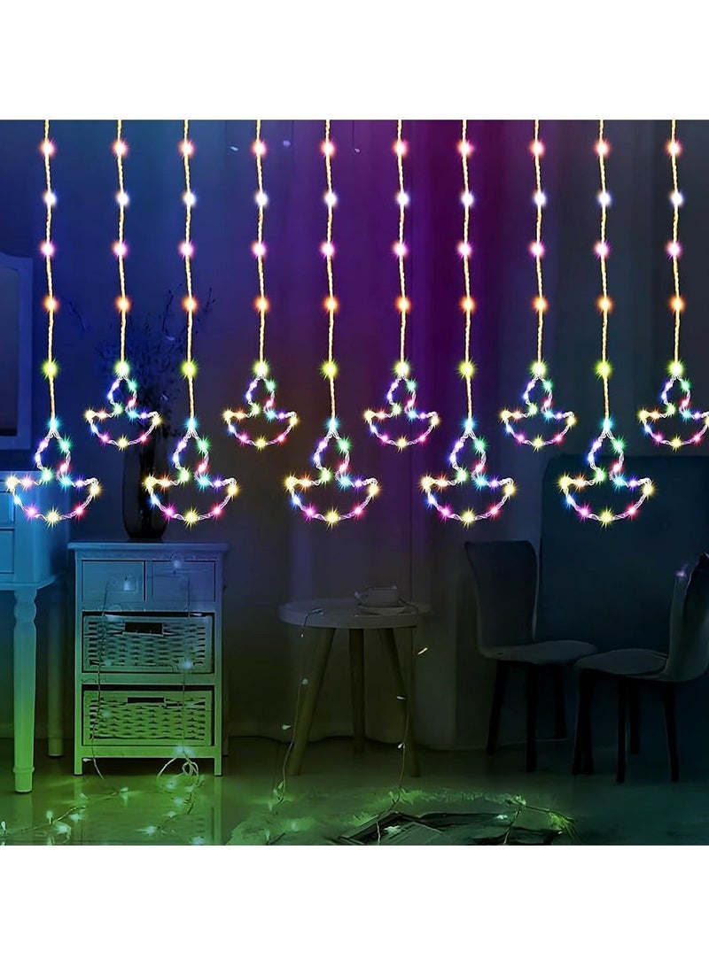 زايو مصباح LED Diya متعدد الألوان 3M - Image 2