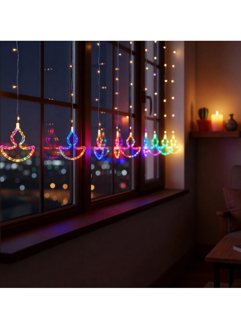 زايو مصباح LED Diya متعدد الألوان 3M - Image 4