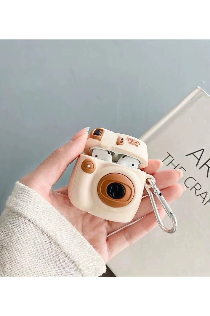 general AirPods 3rd generation silicone wireless Bluetooth protective case, cartoon design, Apple wireless Bluetooth headphones protective case, made of silicone material, with a creative and soft exterior.