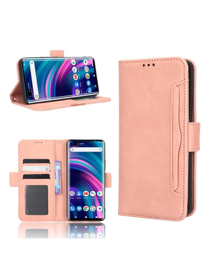 Zaboon Case For BLU Bold N2 Skin Feel Calf Texture Card Slots Leather Phone Case - Image 1