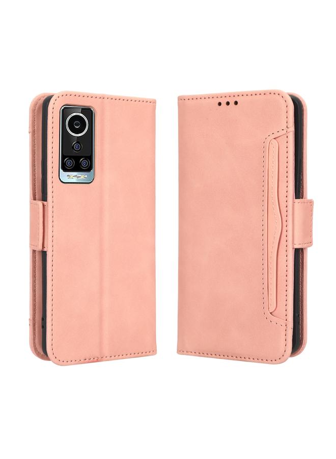 Zaboon Case For BLU Bold N2 Skin Feel Calf Texture Card Slots Leather Phone Case - Image 2