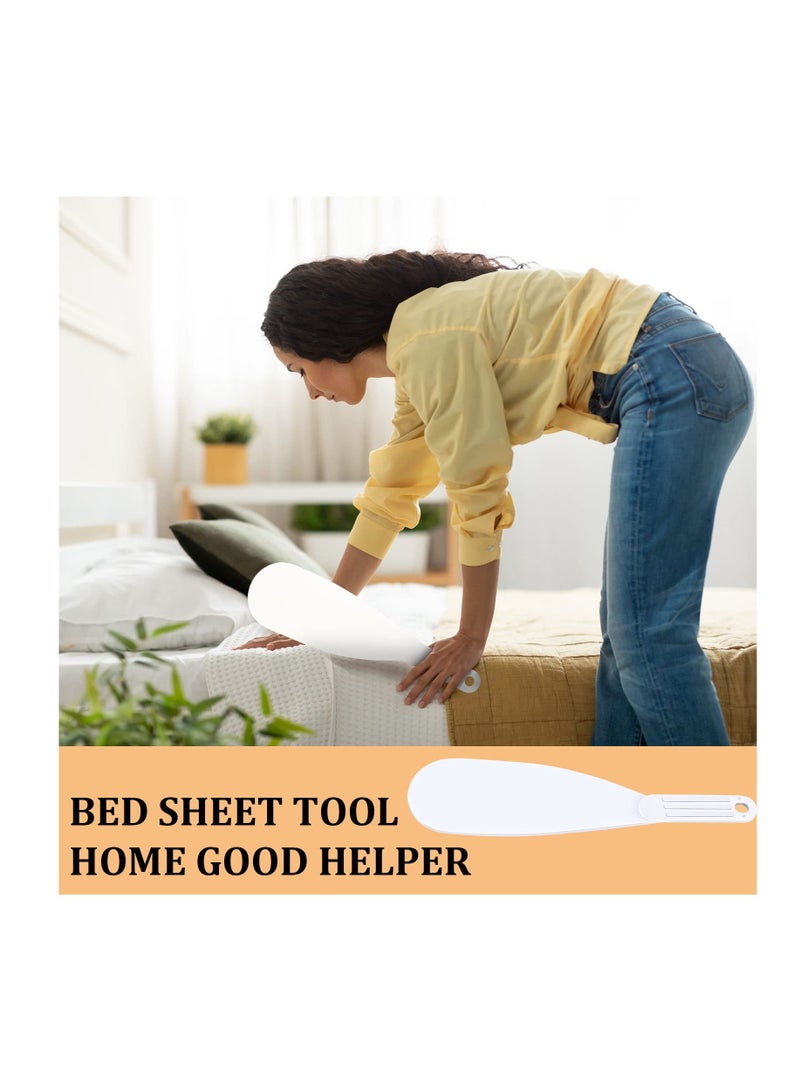 Captaintech Mattress Lifter Bed Sheet Tool Extra Long Bed Making Tool Mattress Lifter for Changing Sheets Bedsheet Change Helper Tucking Paddle for Bedding Duvets Sheets Making Neatly and Easy(Set of 2) - Image 5