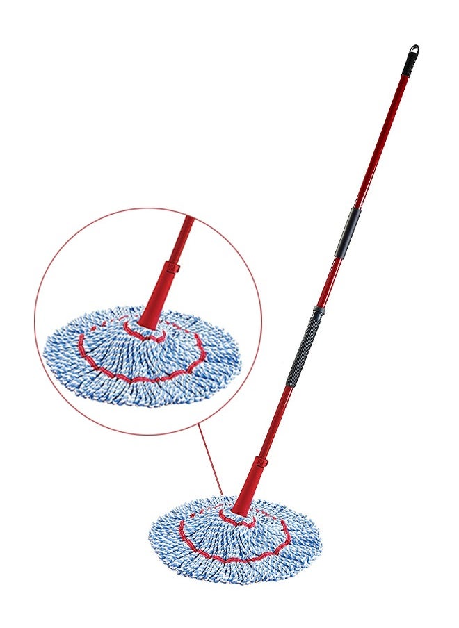 REXO Cotton Thread Mop with Sponge is perfect for cleaning all types of floors under sofas and beds wet and dry - works great with wet and dry floors, the mop will glide over floors smoothly.  - Image 3