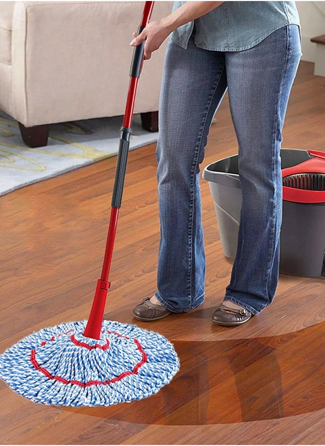 REXO Cotton Thread Mop with Sponge is perfect for cleaning all types of floors under sofas and beds wet and dry - works great with wet and dry floors, the mop will glide over floors smoothly.  - Image 2