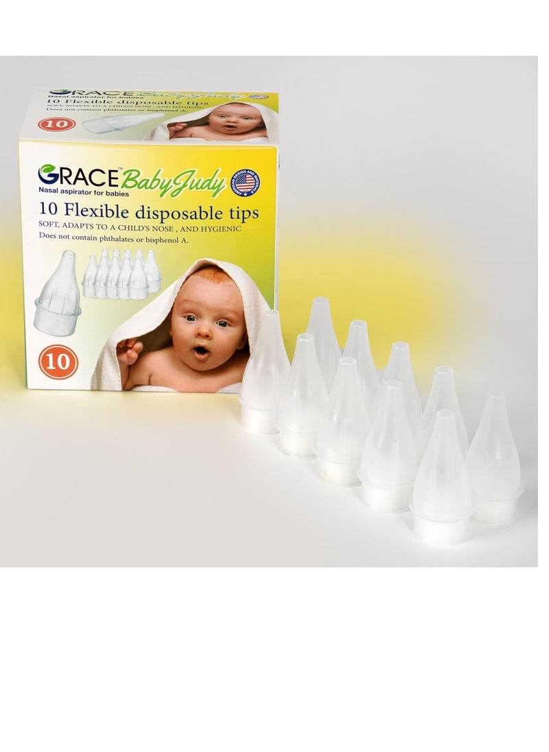 Grace - Baby Judy disposable tips spare parts, 10 Pieces - Image 1