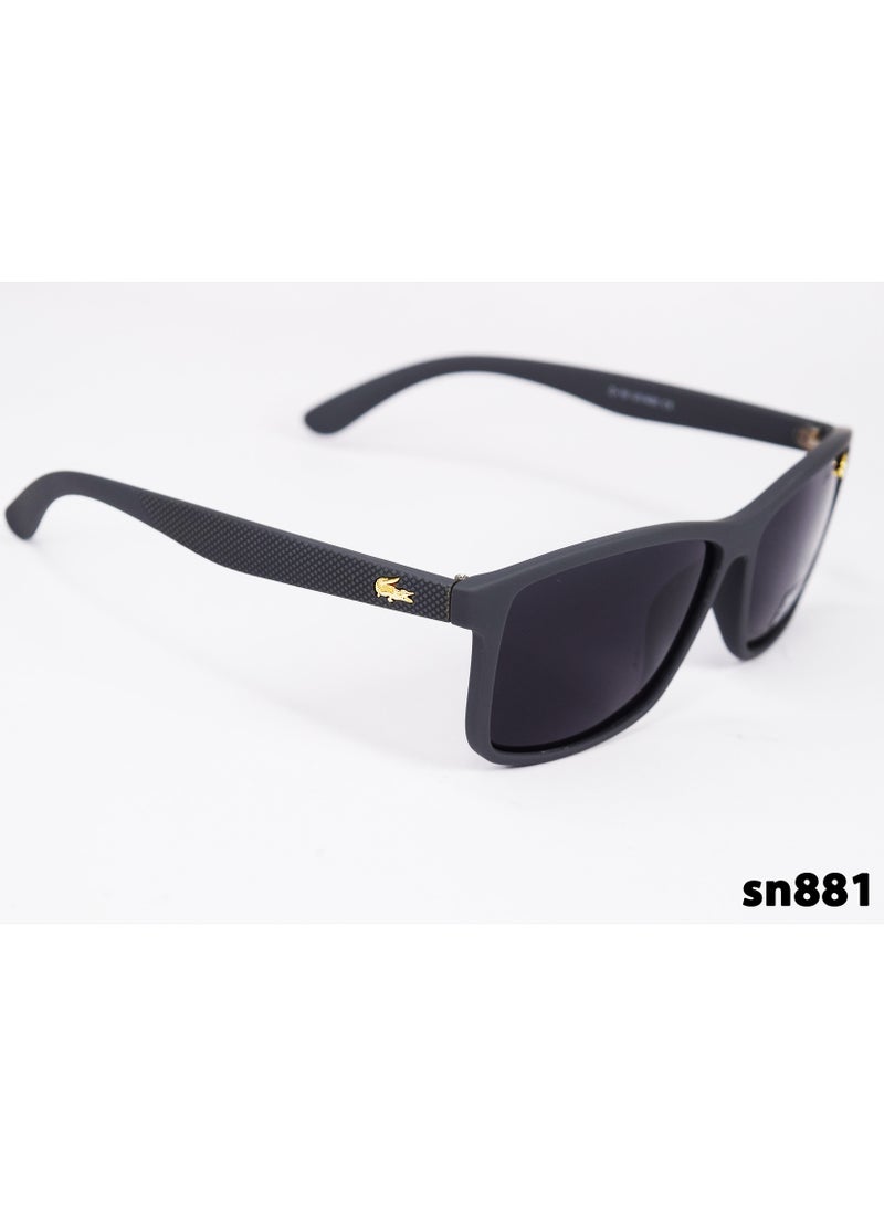 لاكوست - نظارات شمسية رجالية عامة مستوحاة من لاكوست Sn881 - Image 1