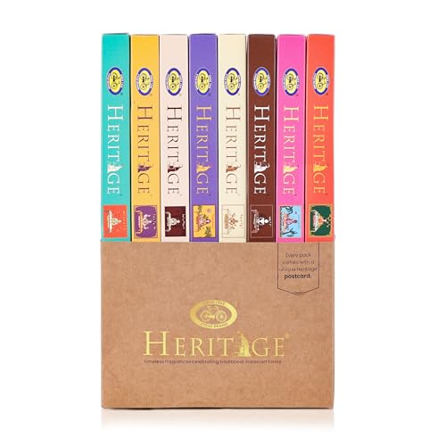 Cycle Pure Heritage Agarbatti Gift Hamper (8 Fragrances Pack), 560 Incense Sticks | Diwali Gifts for Friends & Family | Handcrafted Incense Sticks Box | Prayer Sticks for Pooja - Image 5