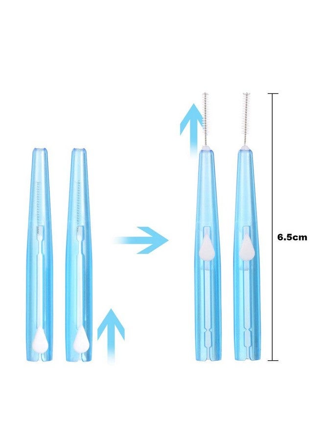 سونجفير 60 قطعة فرشاة تنظيف بين الأسنان بقطر 0.7 مم، عود أسنان، منظفات بين الأسنان، عود أسنان سلكي تقويمي، فرشاة أسنان، العناية بالفم - Image 2