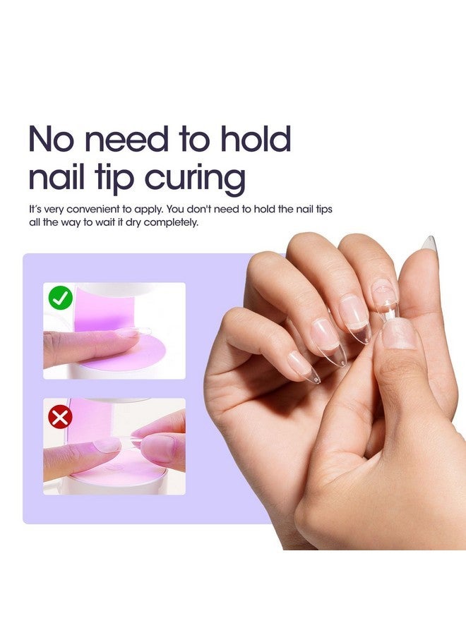 Gellen Solid Nail Glue Gel For Press On Nails, 30G Upgraded Gel Nail Glue For Acrylic Nails,Clear 3D Sculpture Gel Super Strong Solid Nail Glue Gel For Gel Tips Uv/Led Lamp Cured - Image 5