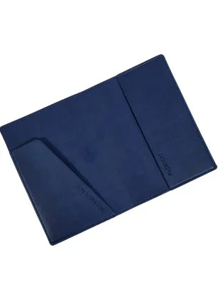 Smyrna Mira Passport Cover Passport Holder Navy Blue