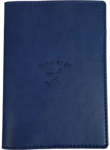 سميرنا Mira Passport Cover Passport Holder Navy Blue