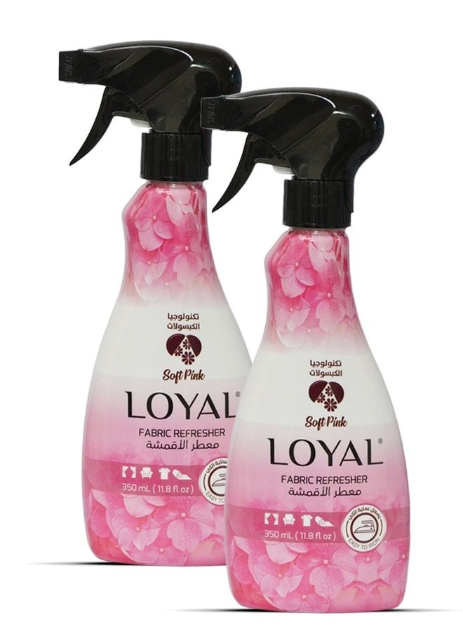 loyal Fabric Refresher Soft Pink 2x350ML - Image 3