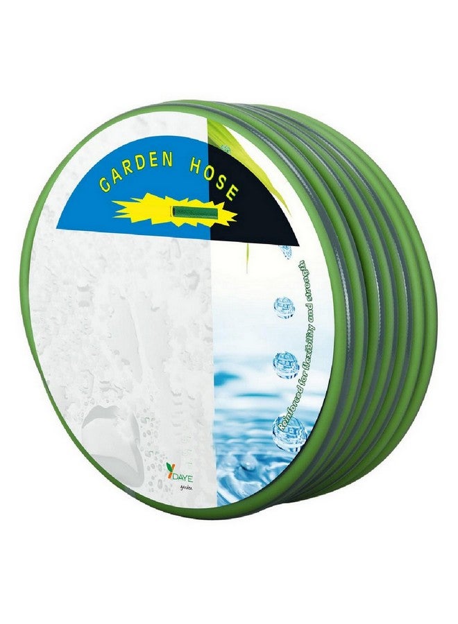 DAYE Abrasion and UV Resistant Garden Hose Grey and Green 5/8 Inch x 30 m 5/8 30M DY5130 AZUR - Image 1