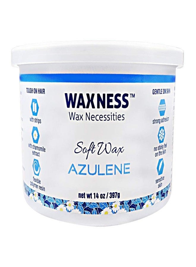Wax Necessities Waxness Soft Wax Azulene 14 Ounces - Image 1