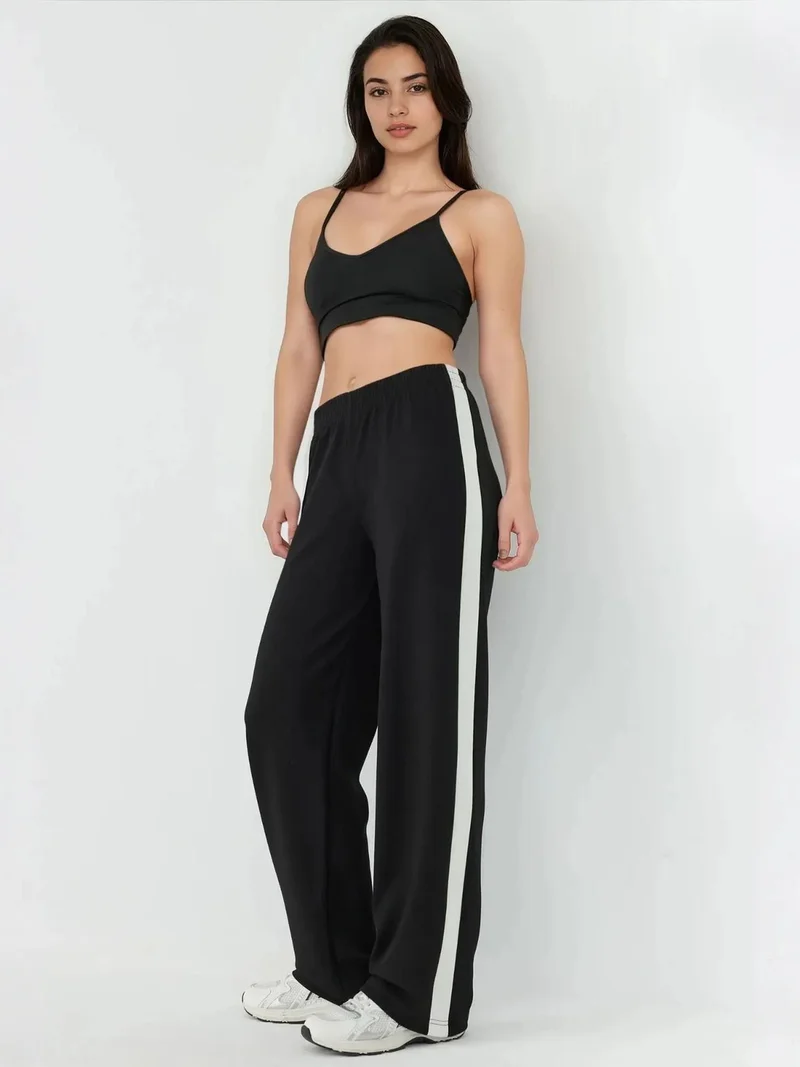 زوبعة بنطلون رياضي بخصر مطاطي من مودا بلمسة ناعمة