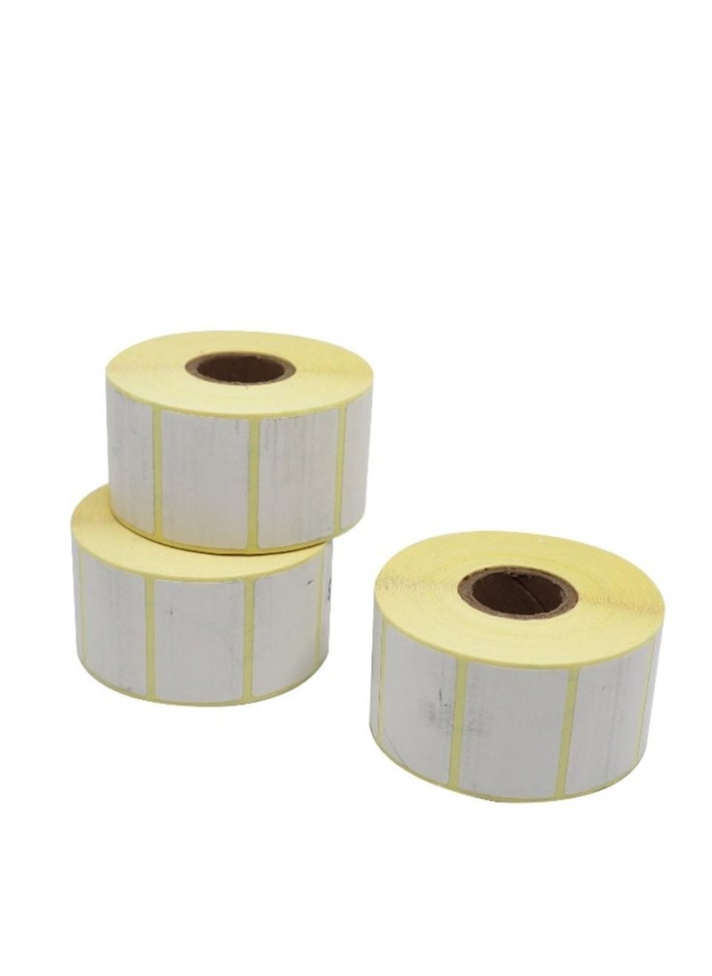 ATLAS 100-Piece Thermal Transfer Barcode Label Sticker 38x25mm Size  - Image 2
