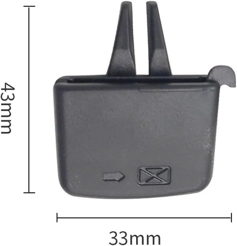 Yurefax Car A/C Air Vent Grille Tab Clip for Hyundai Verna - Image 2