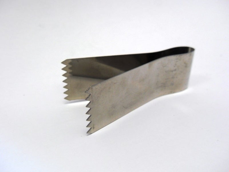 Tredoni 2pcs | 2.4" Pastry Tongs - Maamul Cookie Maker & Service - Dough Scraper Press, Stainless Steel - Image 4