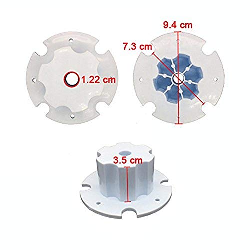 weelye 2 Pcs Children Electric Car Tire Adapter Connection Clip for Gear BoxTransmission Gear External Gear Accessories Connect Gearbox Motor and Wheels for Kids Powered RideOns Replacement Parts - Image 5