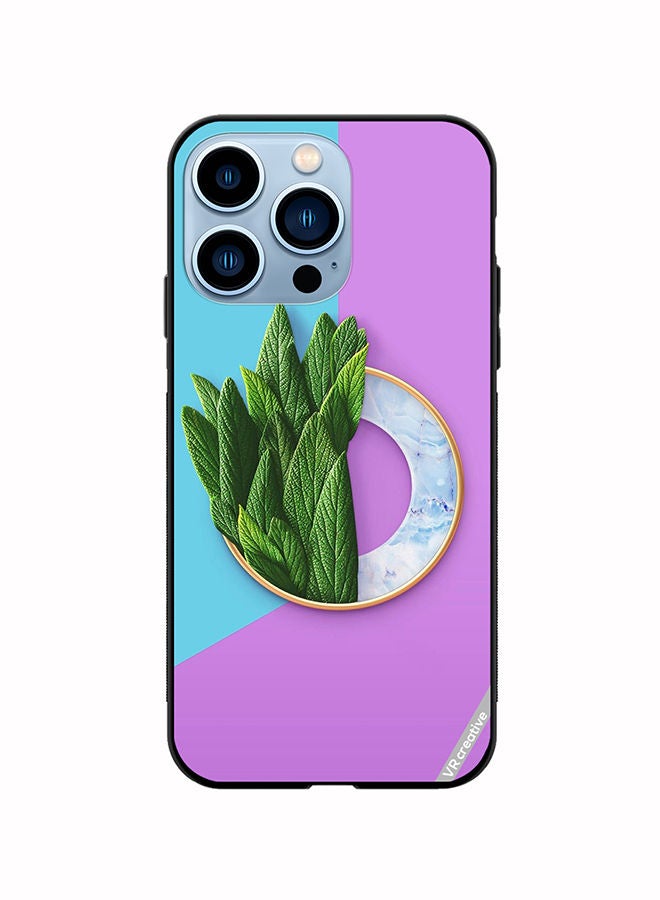 VR CREATIVE Protective Case Cover For Apple iPhone 14 Pro Max Flower Design Multicolour - Image 1