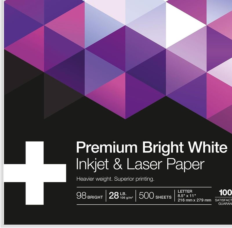 Staples 8.5-Inch X 11-Inch Laser Paper 28 Lbs. 98 Brightness 500/Ream - Image 2