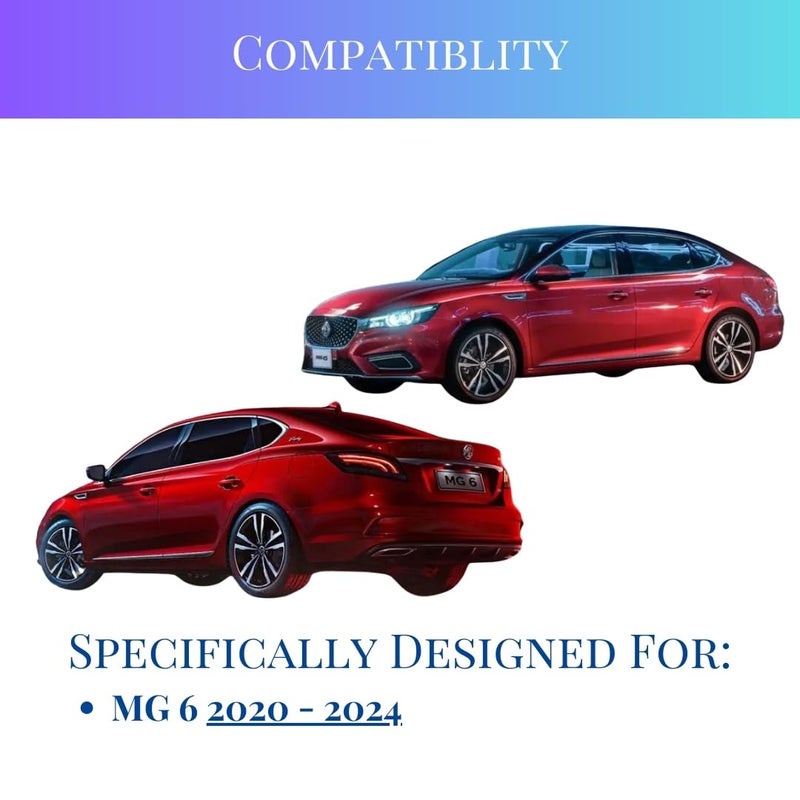  تي ار اكس اوتو منظم مسند الذراع المركزي TRX AUTO لسيارة MG 6 موديلات 2020 و2021 و2022 و2023 و2024 | منظم صندوق التخزين المركزي | ملحقات MG - Image 5