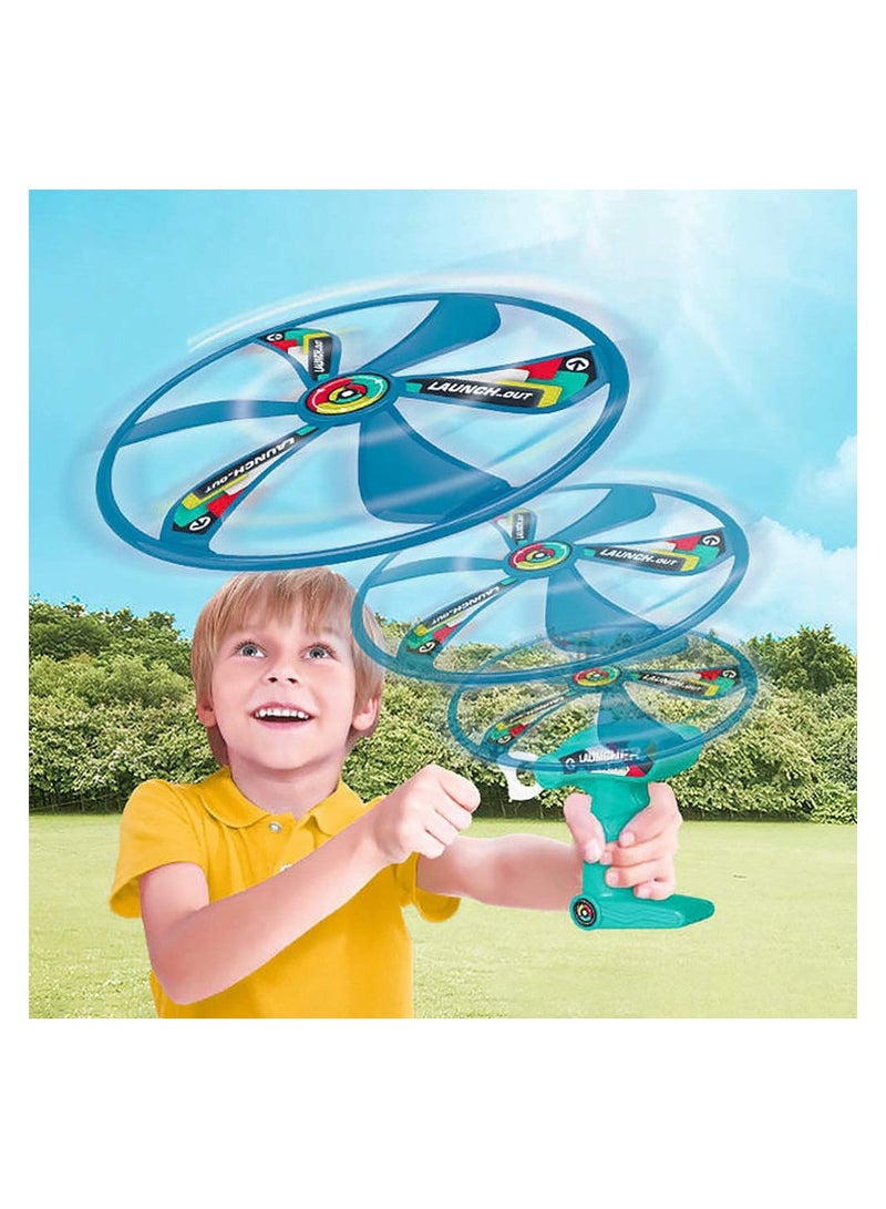 SYOSI Flying Sets Hand Control Colorful Plastic Flying Spinner Disc for Kids Indoor and Outdoor - Image 3