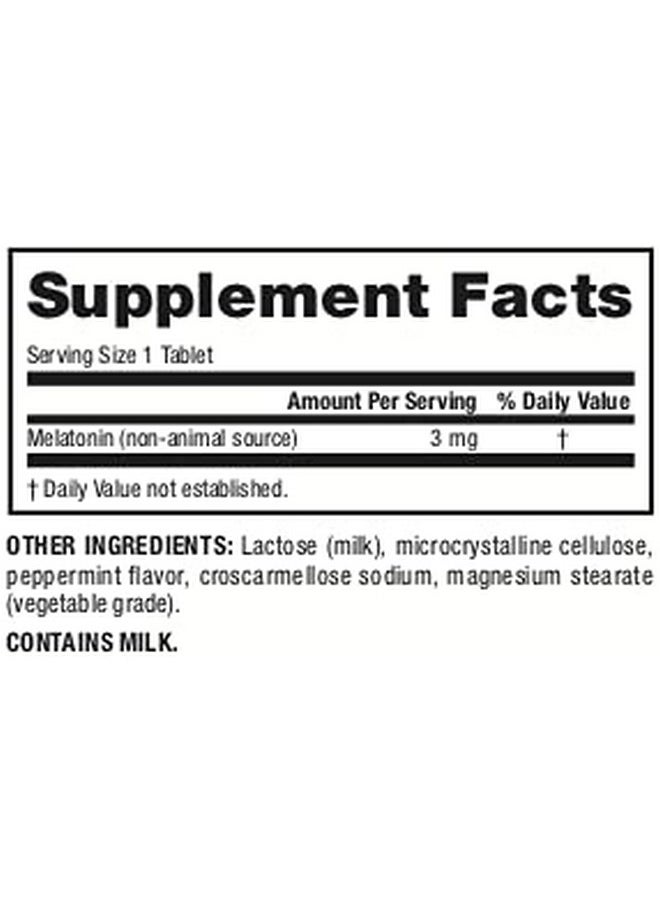 Webber Naturals Melatonin 3 mg, Easy Dissolve, 250 Tablets, 100% Drug Free Sleep Aid for Adults, Gluten Free, Non-GMO, Suitable for Vegetarians - pzsku/Z8C7283C8C81C10D46016Z/45/_/1739864112/e66388ef-7728-483f-8155-c08f22528020