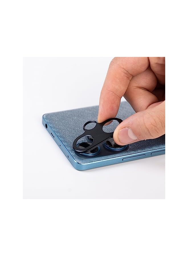 ايبيويند حزمة حامي الشاشة ل Xiaomi Poco F5 5G 6.67 بوصة ليس لـ Xiaomi Poco F5 Pro 5G 6.67 بوصة 9H صلابة الزجاج المقسى مع 1 قطعة حامي عدسة الكاميرا 1 قطعة فيلم ألياف الكربون الخلفي - Image 5